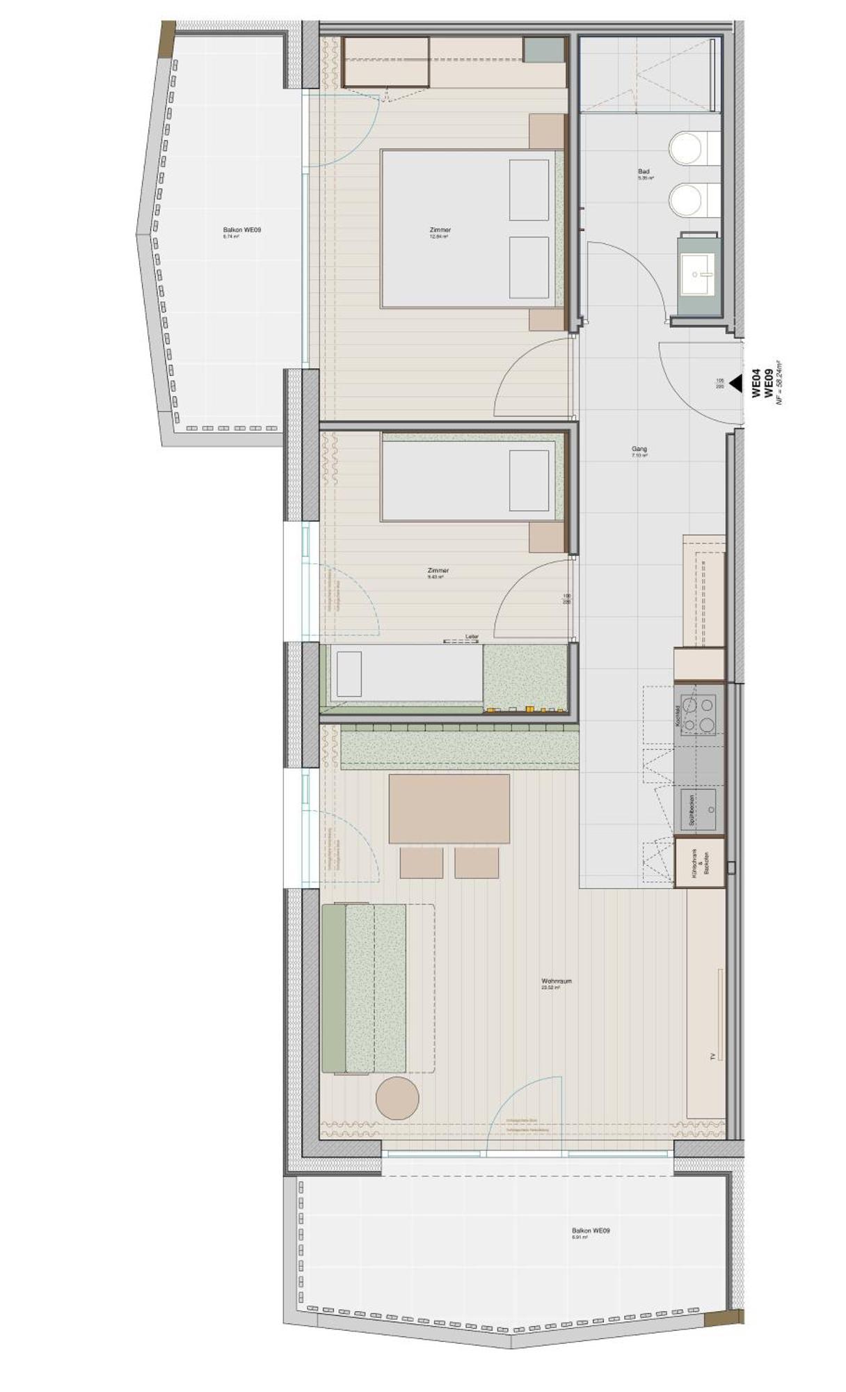 Haunold Homes San Candido Rom bilde